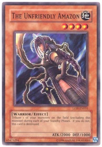 The Unfriendly Amazon Labyrinth of Nightmare (Worldwide English) Yu-Gi-Oh! card