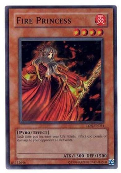 Fire Princess Labyrinth of Nightmare (Worldwide English) Yu-Gi-Oh! card