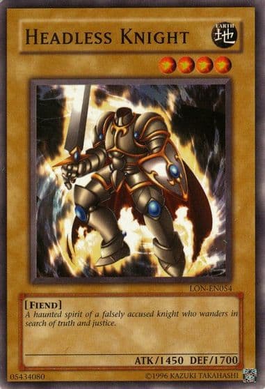 Headless Knight Labyrinth of Nightmare (Worldwide English) Yu-Gi-Oh! card