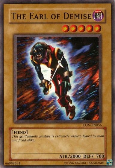 The Earl of Demise Labyrinth of Nightmare (Worldwide English) Yu-Gi-Oh! card