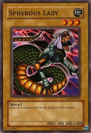 Spherous Lady Labyrinth of Nightmare (Worldwide English) Yu-Gi-Oh! card