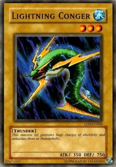 Lightning Conger Labyrinth of Nightmare (Worldwide English) Yu-Gi-Oh! card