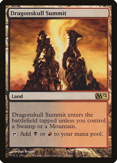 Dragonskull Summit Magic 2012 (M12) Magic card