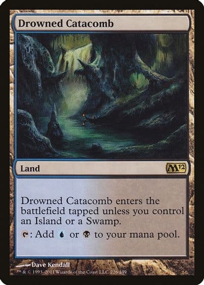 Drowned Catacomb Magic 2012 (M12) Magic card