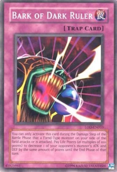 Bark of Dark Ruler Legacy of Darkness (Worldwide English) Yu-Gi-Oh! card