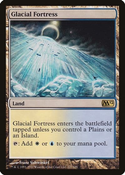 Glacial Fortress Magic 2012 (M12) Magic card