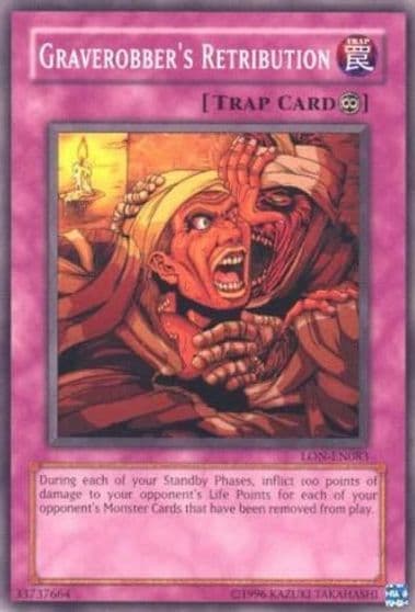 Graverobbers Retribution Labyrinth of Nightmare (Worldwide English) Yu-Gi-Oh! card