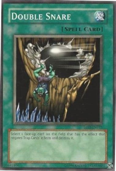 Double Snare Legacy of Darkness (Worldwide English) Yu-Gi-Oh! card