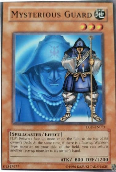 Mysterious Guard Legacy of Darkness (Worldwide English) Yu-Gi-Oh! card