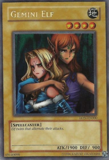 Gemini Elf Labyrinth of Nightmare (Worldwide English) Yu-Gi-Oh! card