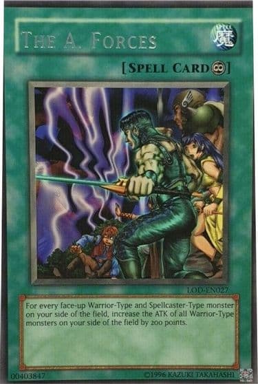 The A Forces Legacy of Darkness (Worldwide English) Yu-Gi-Oh! card