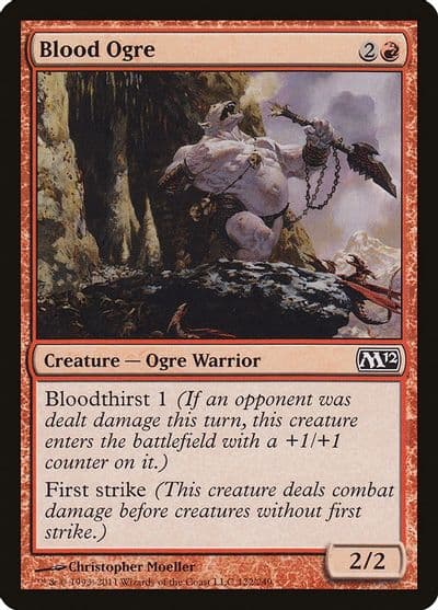 Blood Ogre Magic 2012 (M12) Magic card