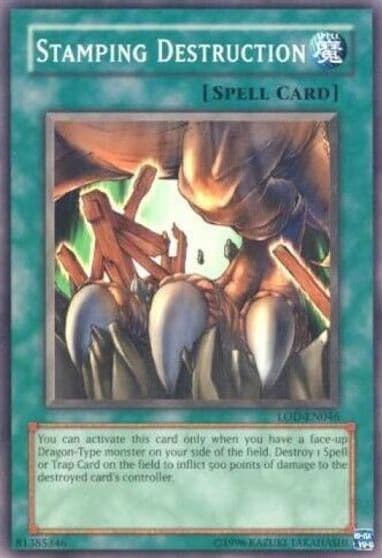 Stamping Destruction Legacy of Darkness (Worldwide English) Yu-Gi-Oh! card