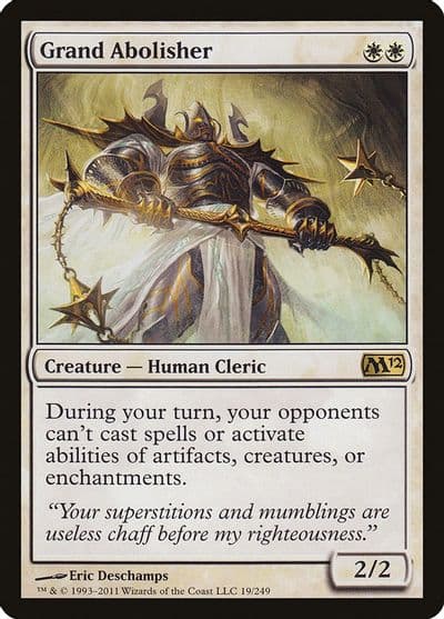 Grand Abolisher Magic 2012 (M12) Magic card