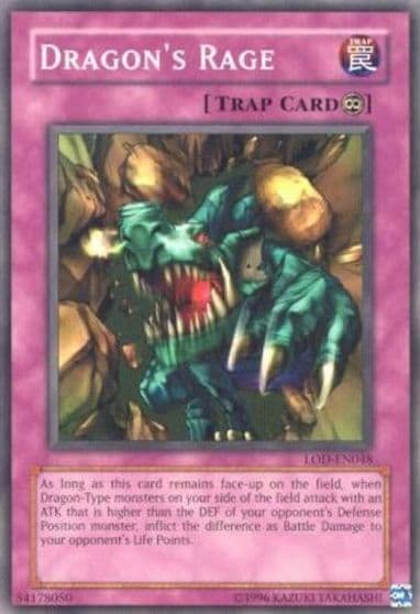 Dragons Rage Legacy of Darkness (Worldwide English) Yu-Gi-Oh! card