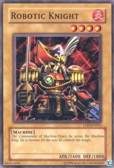 Robotic Knight Legacy of Darkness (Worldwide English) Yu-Gi-Oh! card