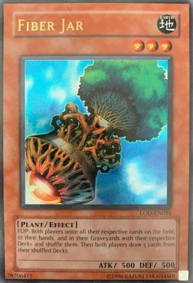 Fiber Jar Legacy of Darkness (Worldwide English) Yu-Gi-Oh! card