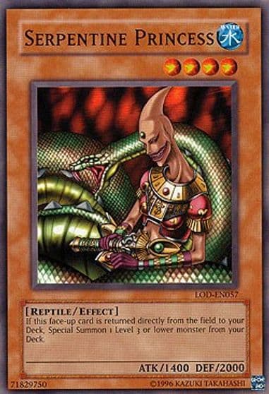 Serpentine Princess Legacy of Darkness (Worldwide English) Yu-Gi-Oh! card