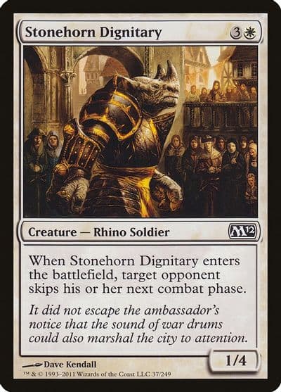 Stonehorn Dignitary Magic 2012 (M12) Magic card