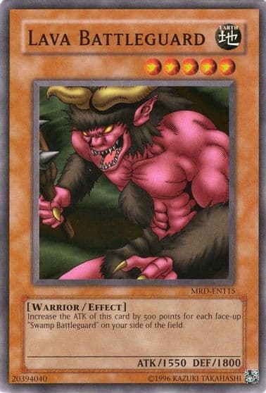 Lava Battleguard Metal Raiders (Worldwide English) Yu-Gi-Oh! card