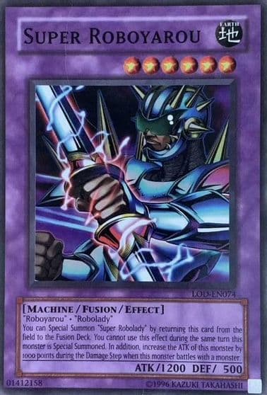Super Roboyarou Legacy of Darkness (Worldwide English) Yu-Gi-Oh! card