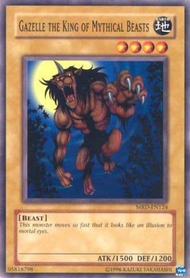 Gazelle the King of Mythical Beasts Metal Raiders (Worldwide English) Yu-Gi-Oh! card