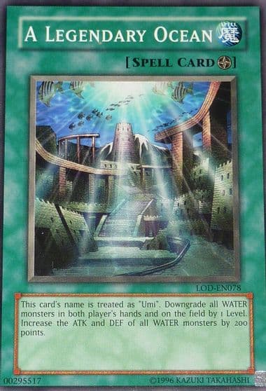 A Legendary Ocean Legacy of Darkness (Worldwide English) Yu-Gi-Oh! card