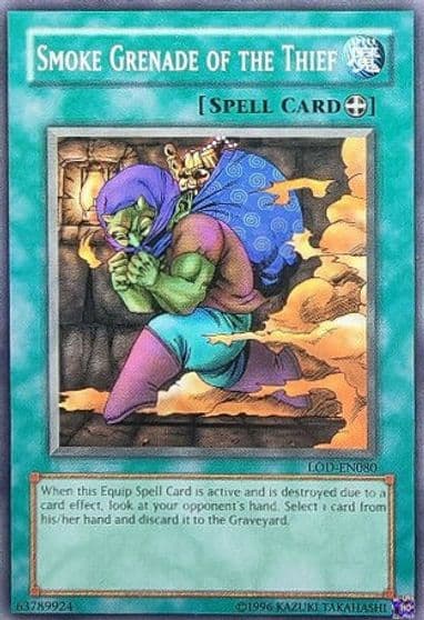 Smoke Grenade of the Thief Legacy of Darkness (Worldwide English) Yu-Gi-Oh! card