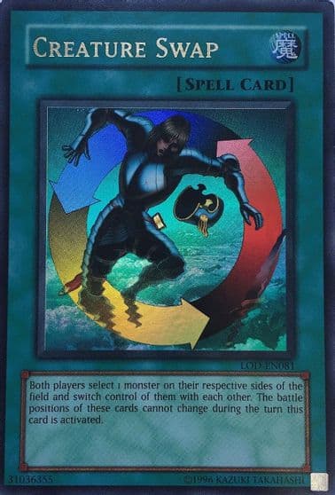Creature Swap Legacy of Darkness (Worldwide English) Yu-Gi-Oh! card