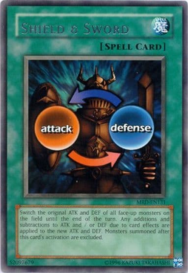 Shield and Sword Metal Raiders (Worldwide English) Yu-Gi-Oh! card