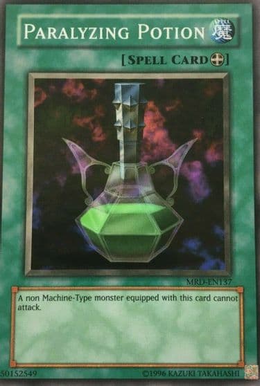 Paralyzing Potion Metal Raiders (Worldwide English) Yu-Gi-Oh! card