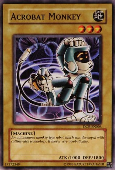 Acrobat Monkey Dark Crisis (Worldwide English) Yu-Gi-Oh! card