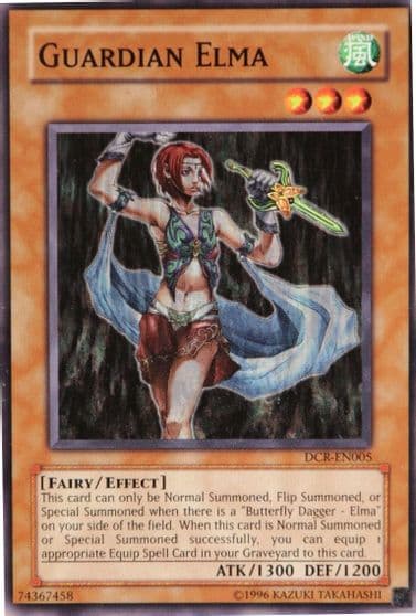 Guardian Elma Dark Crisis (Worldwide English) Yu-Gi-Oh! card