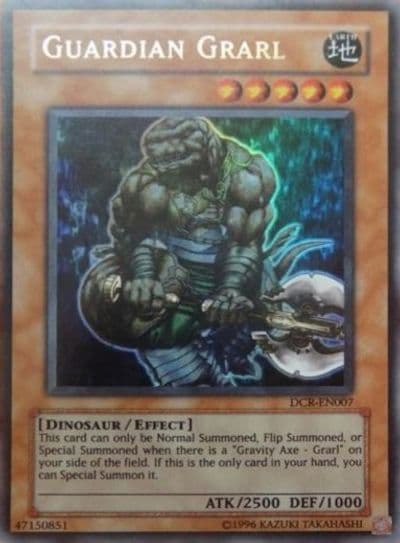 Guardian Grarl Dark Crisis (Worldwide English) Yu-Gi-Oh! card