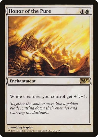 Honor of the Pure Magic 2012 (M12) Magic card
