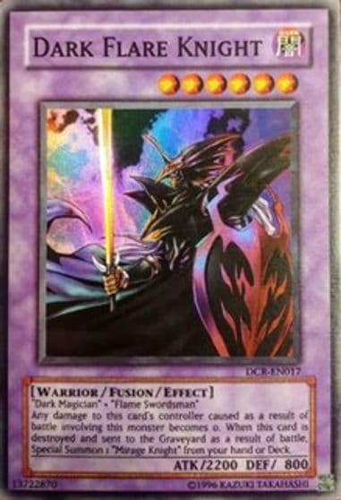 Dark Flare Knight Dark Crisis (Worldwide English) Yu-Gi-Oh! card