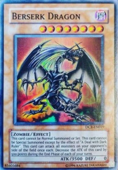 Berserk Dragon Dark Crisis (Worldwide English) Yu-Gi-Oh! card