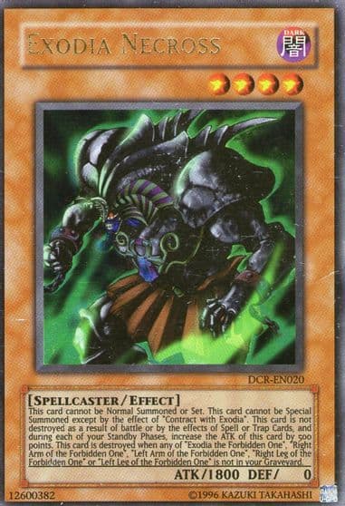 Exodia Necross Dark Crisis (Worldwide English) Yu-Gi-Oh! card