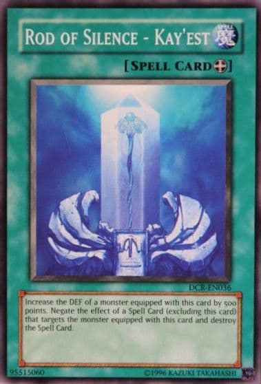 Rod of Silence Kayest Dark Crisis (Worldwide English) Yu-Gi-Oh! card