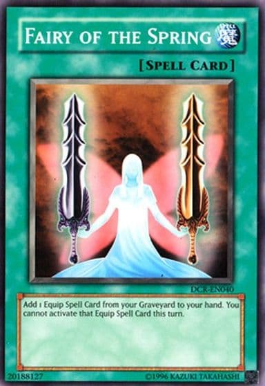 Fairy of the Spring Dark Crisis (Worldwide English) Yu-Gi-Oh! card