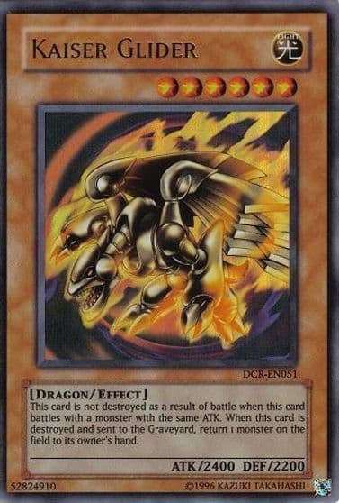Kaiser Glider Dark Crisis (Worldwide English) Yu-Gi-Oh! card