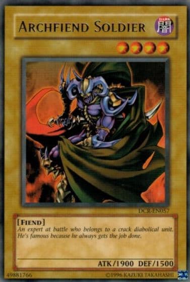 Archfiend Soldier Dark Crisis (Worldwide English) Yu-Gi-Oh! card