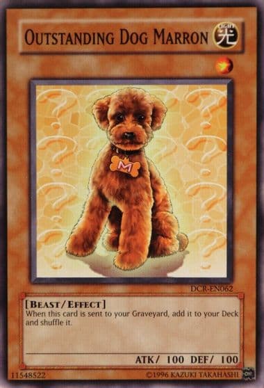 Outstanding Dog Marron Dark Crisis (Worldwide English) Yu-Gi-Oh! card