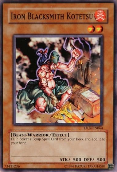Iron Blacksmith Kotetsu Dark Crisis (Worldwide English) Yu-Gi-Oh! card