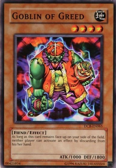 Goblin of Greed Dark Crisis (Worldwide English) Yu-Gi-Oh! card