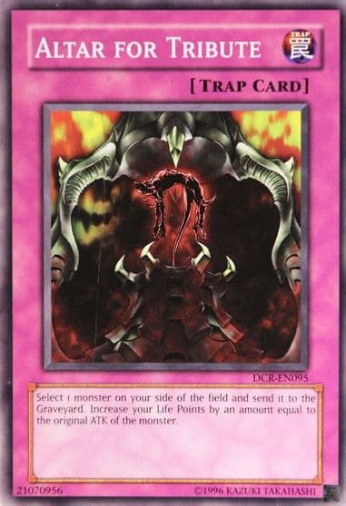 Altar for Tribute Dark Crisis (Worldwide English) Yu-Gi-Oh! card