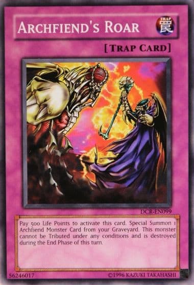 Archfiends Roar Dark Crisis (Worldwide English) Yu-Gi-Oh! card