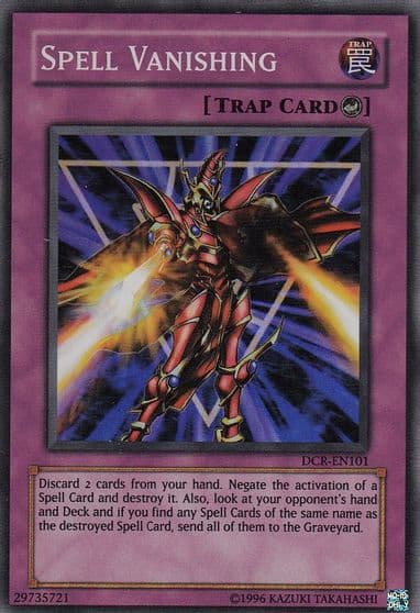 Spell Vanishing Dark Crisis (Worldwide English) Yu-Gi-Oh! card