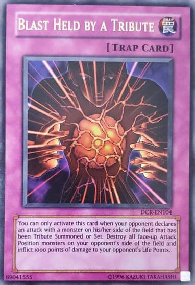 Blast Held by a Tribute Dark Crisis (Worldwide English) Yu-Gi-Oh! card