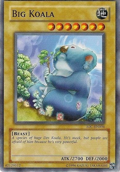 Big Koala Invasion of Chaos (Worldwide English) Yu-Gi-Oh! card